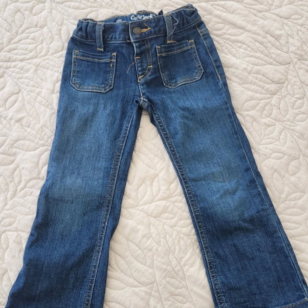 Stretch Flare Toddler Girl Jean